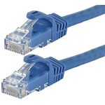 CAT6 Straight Patch 550MHz UTP 24AWG Cable 5ft Blue