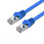STP Cat6a Patch 26AWG Cable 10 Gigabit RJ45 14ft Blue
