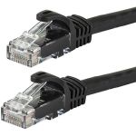 CAT6 Straight Patch 550MHz UTP 24AWG Cable 5ft Black