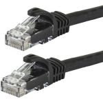 CAT6 Straight Patch 550MHz UTP 24AWG Cable 150ft Black
